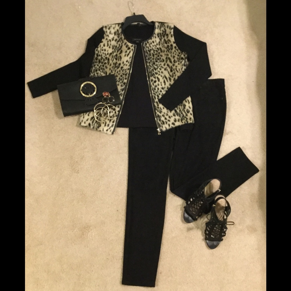 Faux Fur Cardigan